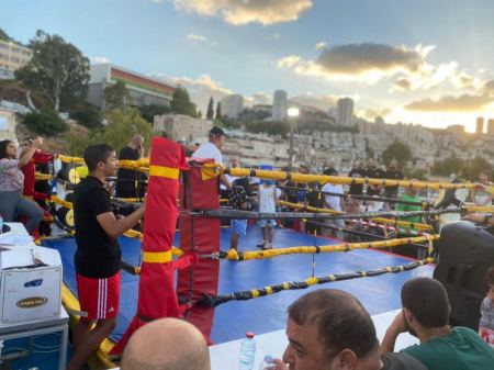 حيفا : مباريات في الملاكمة تقام لاول مرة في الحليصة